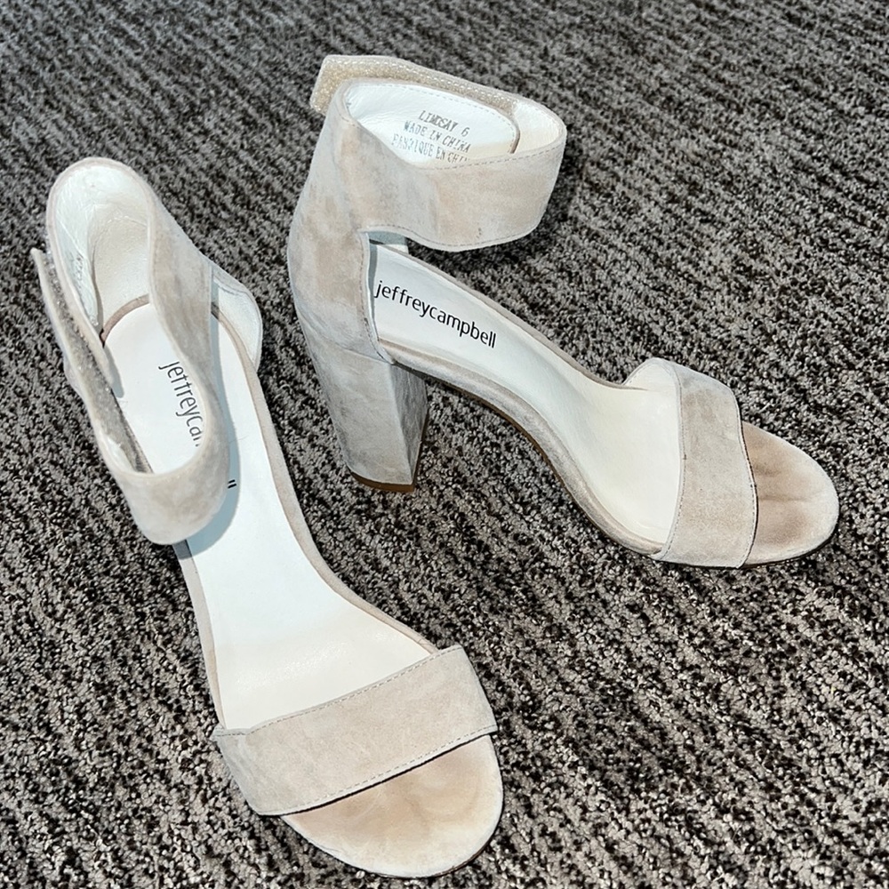 Jeffrey Campbell | Lindsay | Taupe Suede | 6